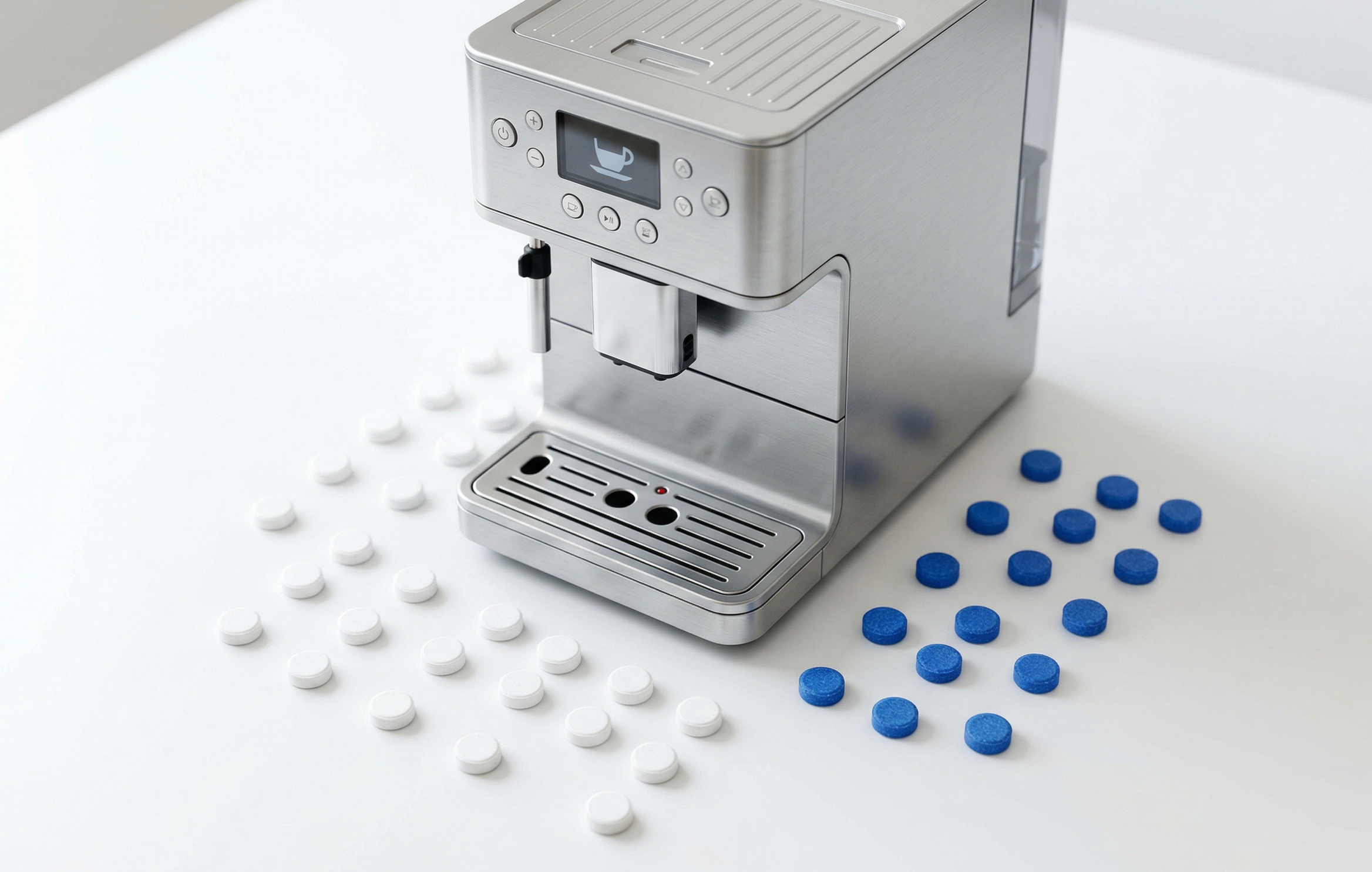 Espressoreiniger im Vergleich: Seltino Clean, Seltino Calc und Spitze Clean — welche Tabletten für welchen Zweck?